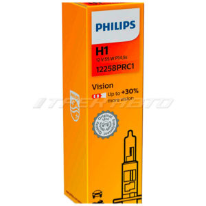 Лампа H1 PHILIPS 55W +30% 12258PRC1