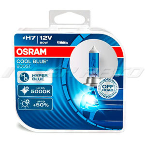 Лампы OSRAM H7 5000K 80W COOLBLUE BOOST к-т 62210CBB-HCB