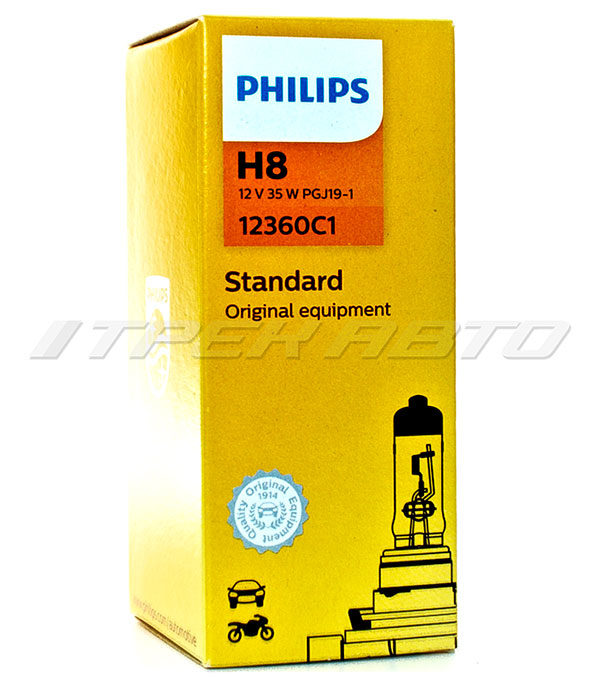 Лампа H8 PHILIPS 35W