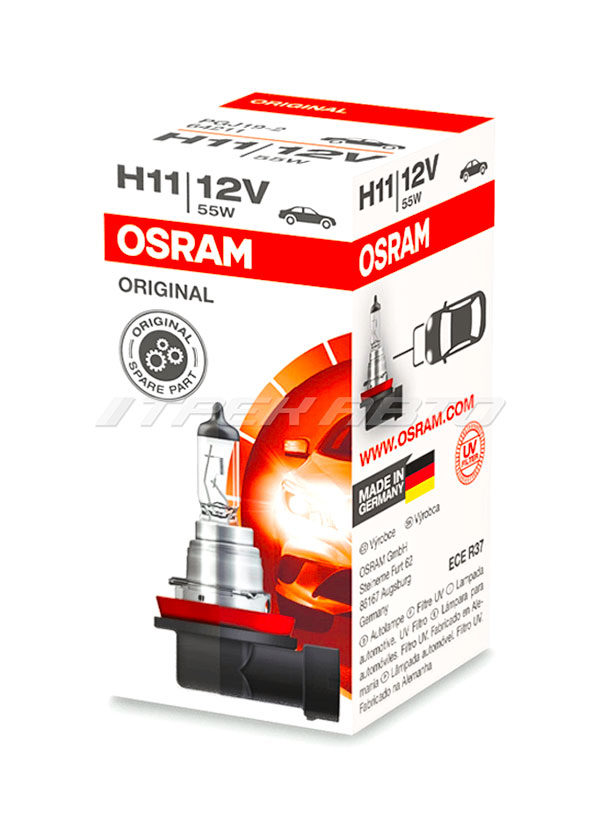 Лампа H11 OSRAM ORIGINAL 55W 64211