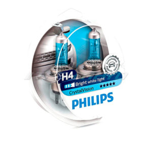 Лампы PHILIPS H4 Crystal Vision 4300K 12342CVSM