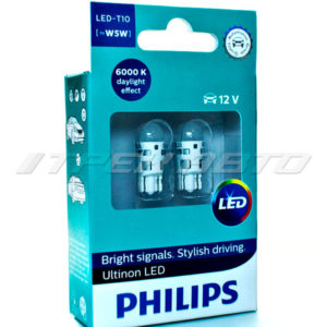 Лампы w5w PHILIPS диодные к-т