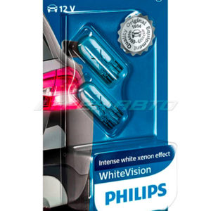 Лампы w5w PHILIPS WhiteVision к-т