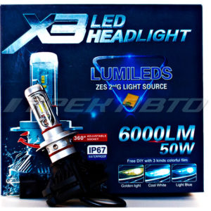 Лампы LED X3 HB4 Радиатор