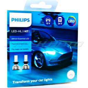 Лампы LED PHILIPS H7 головной свет к-т 2шт ОРИГИНАЛ